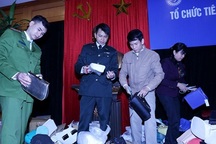 Tiêu huỷ hơn 1.200 sản phẩm thời trang nhái hàng hiệu