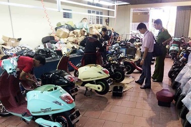 Đau đầu với xe máy Trung Quốc "copy"