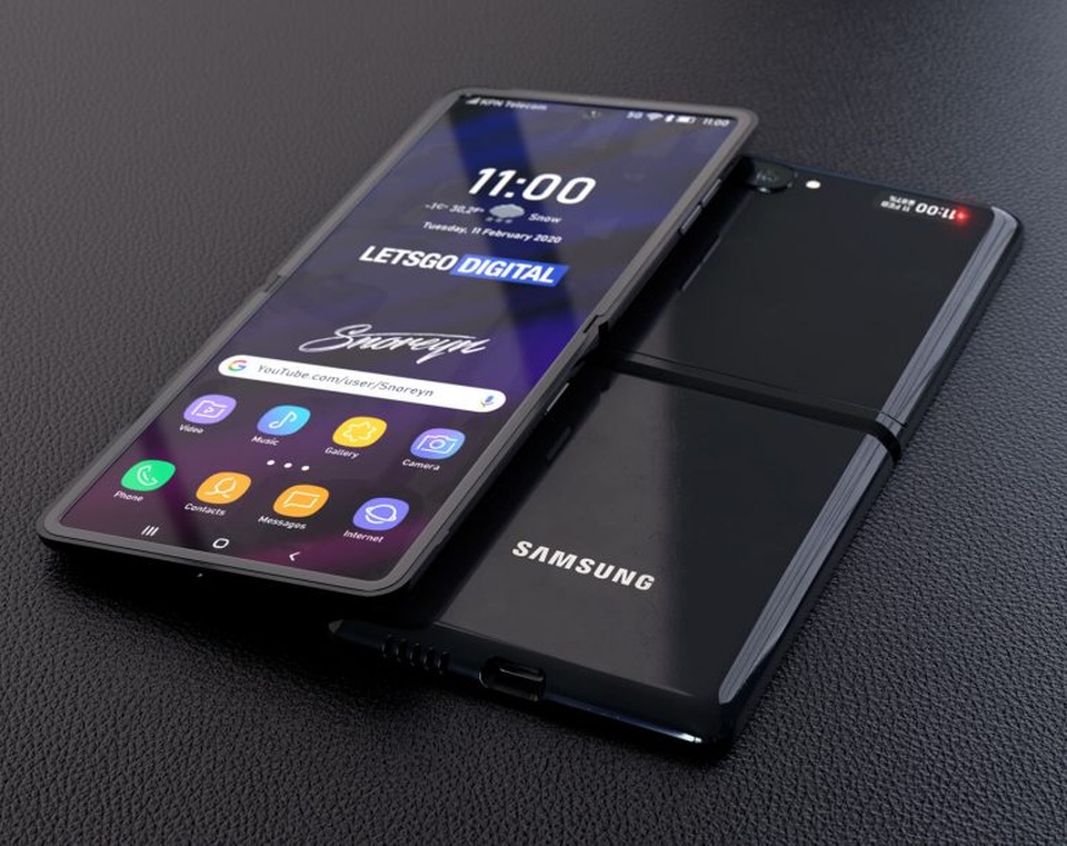 Ngắm concept tuyệt đẹp của smartphone màn hình gập Galaxy Z Flip - 4 Ngắm concept tuyệt đẹp của smartphone màn hình gập Galaxy Z Flip - 4