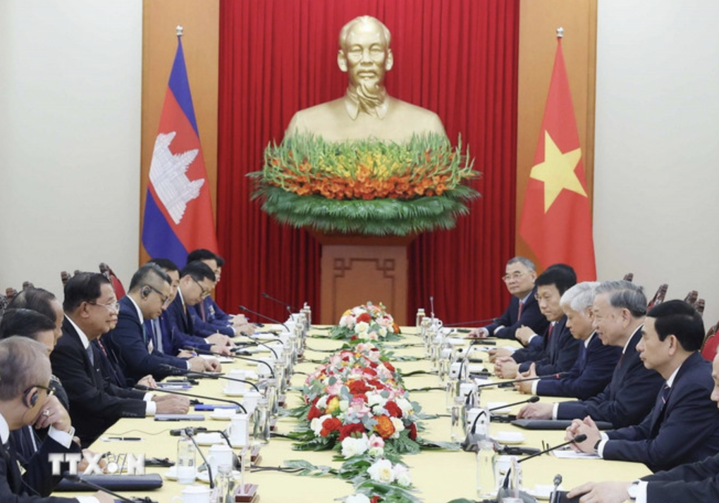 Tổng Bí thư tiếp Chủ tịch Đảng Nhân dân, Chủ tịch Thượng viện Campuchia Hun Sen - 3 Tổng Bí thư tiếp Chủ tịch Đảng Nhân dân, Chủ tịch Thượng viện Campuchia Hun Sen - 3