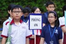 Thí sinh “cày” 6 buổi/tuần, đi 35km để thi lớp 6 Trường Trần Đại Nghĩa