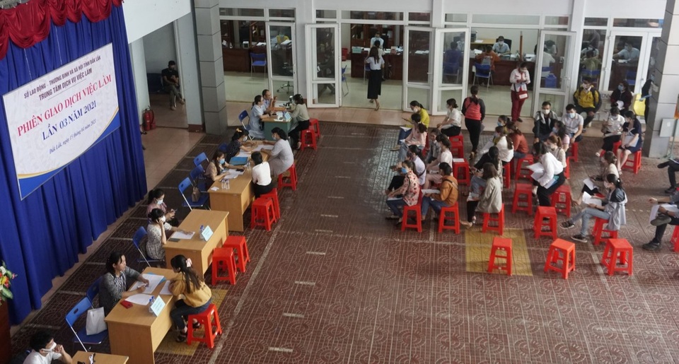 Đắk Lắk: Nhu cầu tuyển dụng lao động giảm trên 36% trong quý đầu năm - 1 Đắk Lắk: Nhu cầu tuyển dụng lao động giảm trên 36% trong quý đầu năm - 1