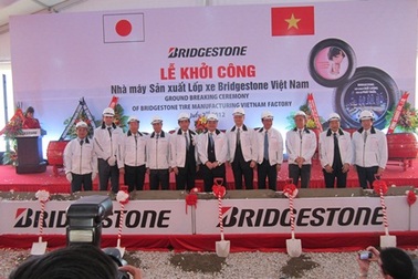 Tập đoàn Bridgestone đẩy mạnh năng suất của Nhà máy sản xuất lốp xe ô tô mới tại Việt Nam