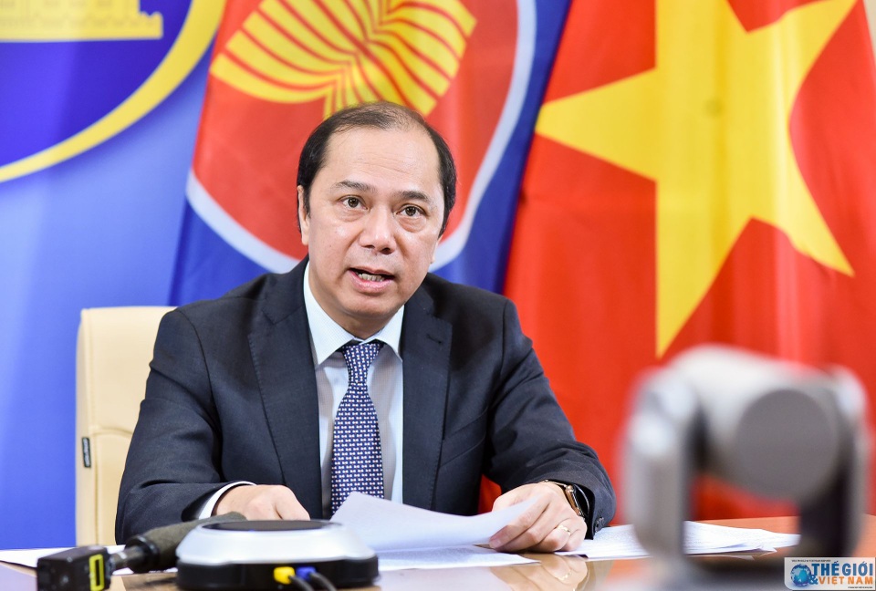 Hội nghị Cấp cao đặc biệt ASEAN và ASEAN+3 về ứng phó đại dịch Covid-19 - 1 Hội nghị Cấp cao đặc biệt ASEAN và ASEAN+3 về ứng phó đại dịch Covid-19 - 1