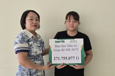 Bạn đọc giúp đỡ hơn 271 triệu đồng tới người mẹ có 2 con mắc bệnh tan máu