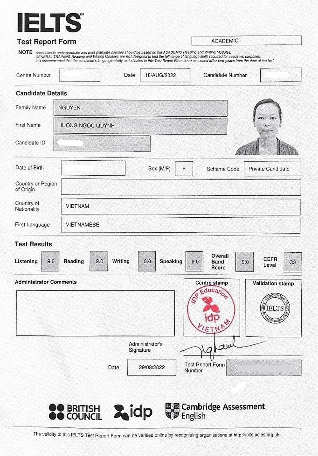 Làm thế nào để được IELTS 9.0? - 1 Làm thế nào để được IELTS 9.0? - 1