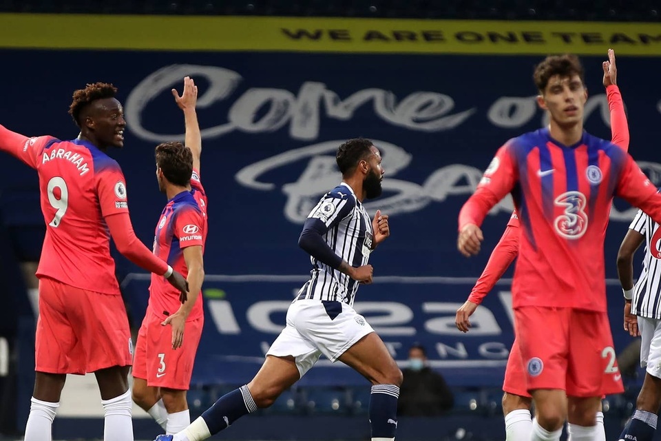 Chelsea thoát thua trước West Brom sau khi bị dẫn ba bàn - 1 Chelsea thoát thua trước West Brom sau khi bị dẫn ba bàn - 1
