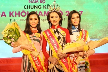 Người đẹp An Giang đăng quang Hoa khôi Nam Bộ 2017