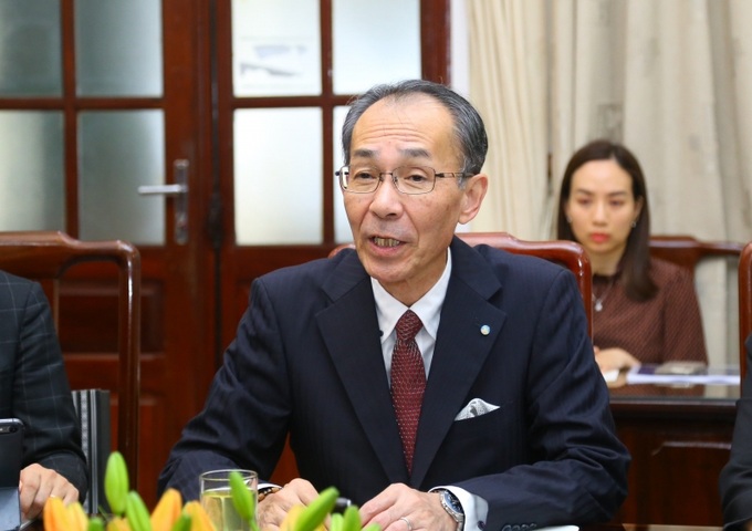 Ông Nakamura Eiichi - Phó Thị trưởng Thành phố Fukuoka (Nhật Bản) bày tỏ mong muốn mong muốn trong thời gian tới, các doanh nghiệp của Thành phố Fukuoka sẽ đón nhận thêm nhiều nhân lực chất lượng cao của Việt Nam sang học tập, làm việc trong lĩnh vực công nghệ thông tin.