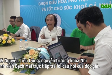 Giao lưu trực tuyến: Chọn điều hòa phù hợp nhu cầu và tốt cho sức khỏe