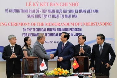 Bộ trưởng Đào Ngọc Dung kể chuyện sang Nhật thăm thực tập sinh Việt