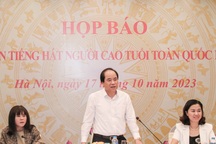 Sắp diễn ra Liên hoan Tiếng hát Người cao tuổi toàn quốc năm 2023