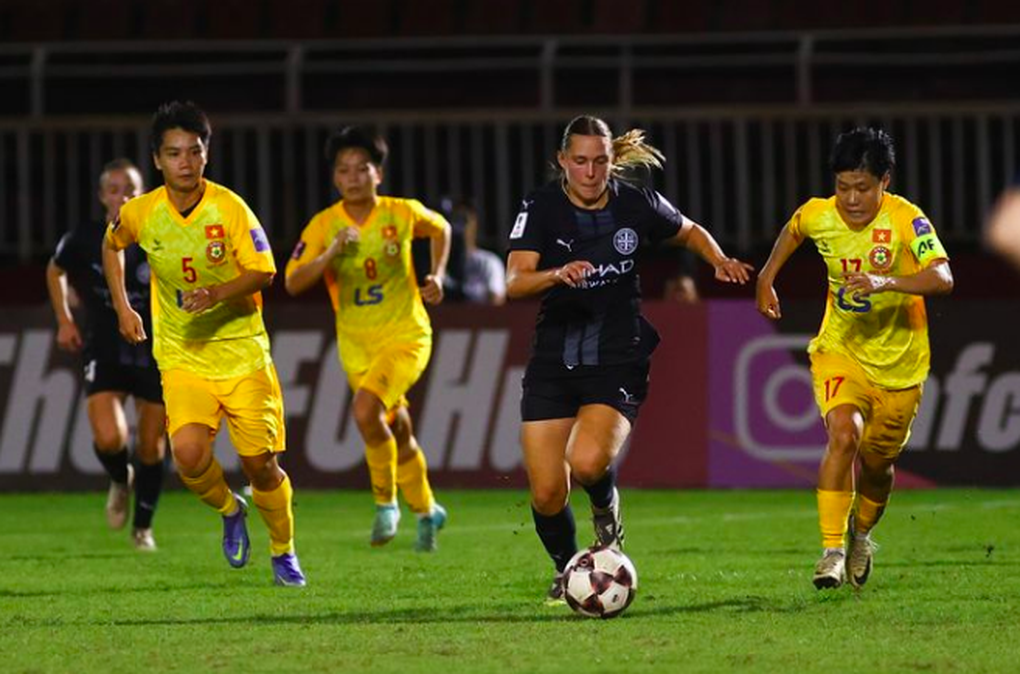 CLB nữ TPHCM thua đậm đại diện Australia tại Cúp C1 châu Á - 2