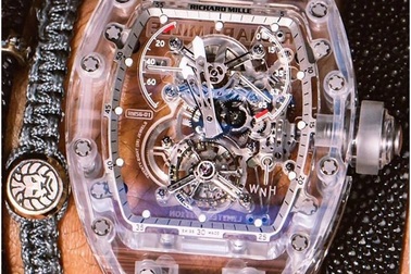 RM 56 sapphire của Richard Mille xuất hiện trên sàn đấu giá danh tiếng