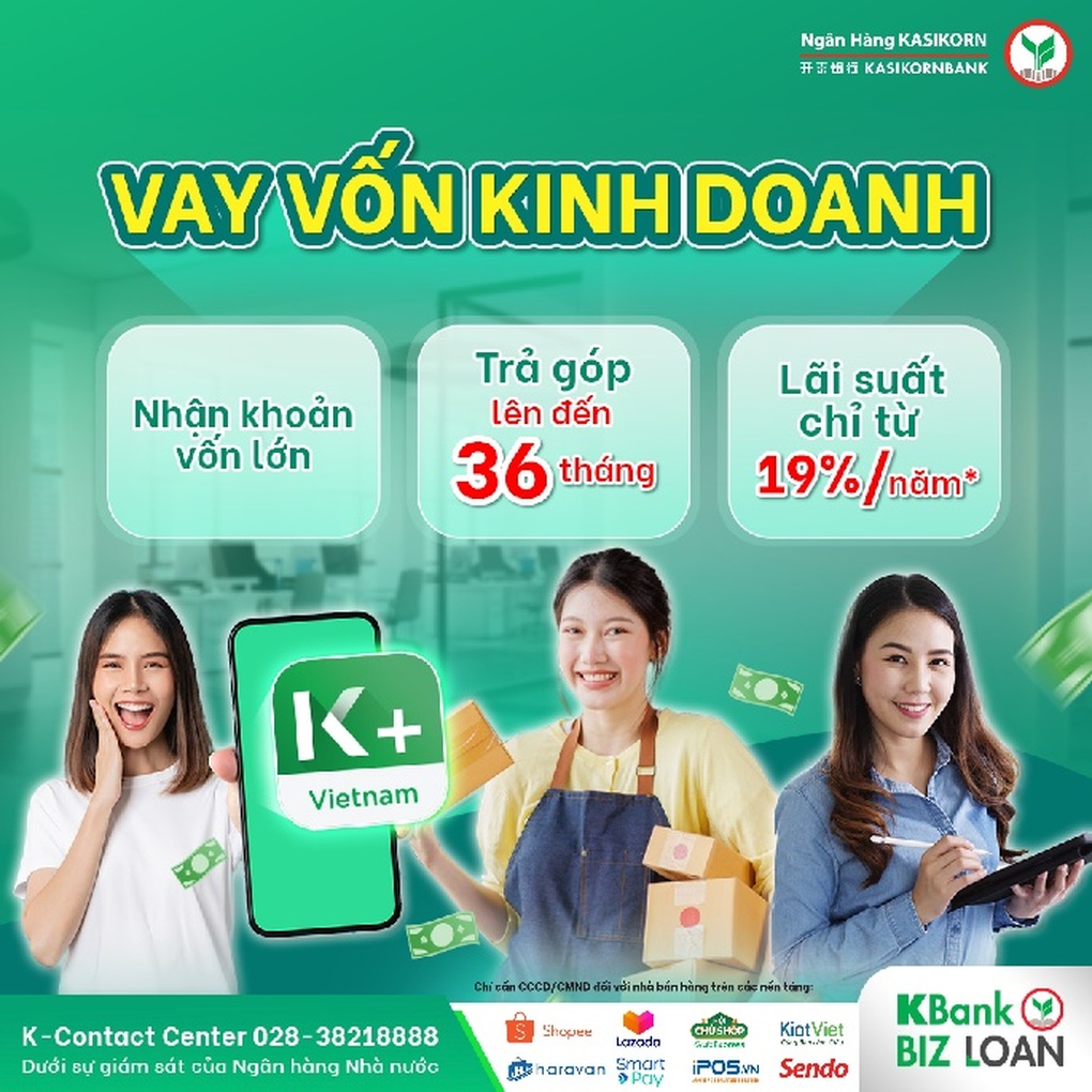 KBank Biz Loan - Giải pháp vay vốn không thế chấp cho doanh nghiệp SME - 1 KBank Biz Loan - Giải pháp vay vốn không thế chấp cho doanh nghiệp SME - 1