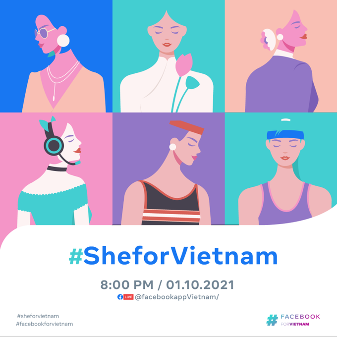 Poster - She for Vietnam