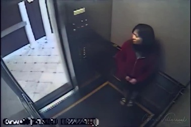 Elisa Lam có nhiều hành vi lạ trong thang máy