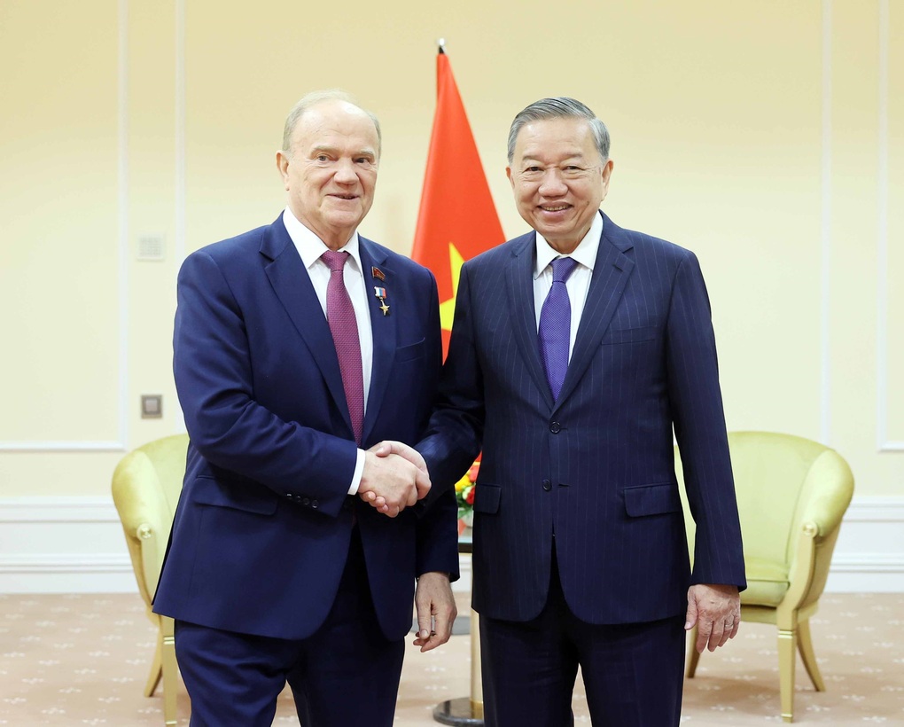 Tổng Bí thư Tô Lâm tiếp Chủ tịch Đảng Cộng sản Nga Gennady Zyuganov - 4 Tổng Bí thư Tô Lâm tiếp Chủ tịch Đảng Cộng sản Nga Gennady Zyuganov - 4