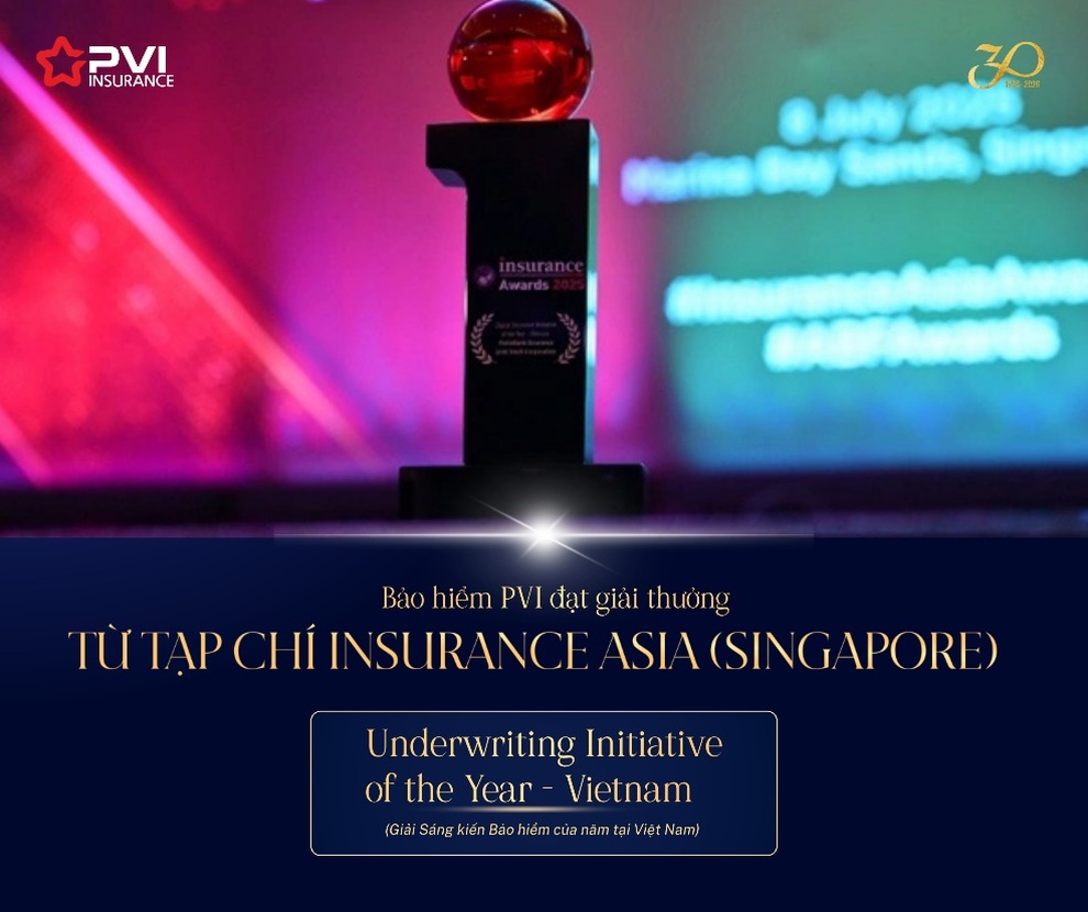 Bảo hiểm PVI nhận 3 giải thưởng Insurance Asia Awards 2025 - 2 Bảo hiểm PVI nhận 3 giải thưởng Insurance Asia Awards 2025 - 2