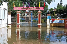 Trường bị ngập, hơn 1.000 học sinh ở Thanh Hóa chưa thể đến lớp