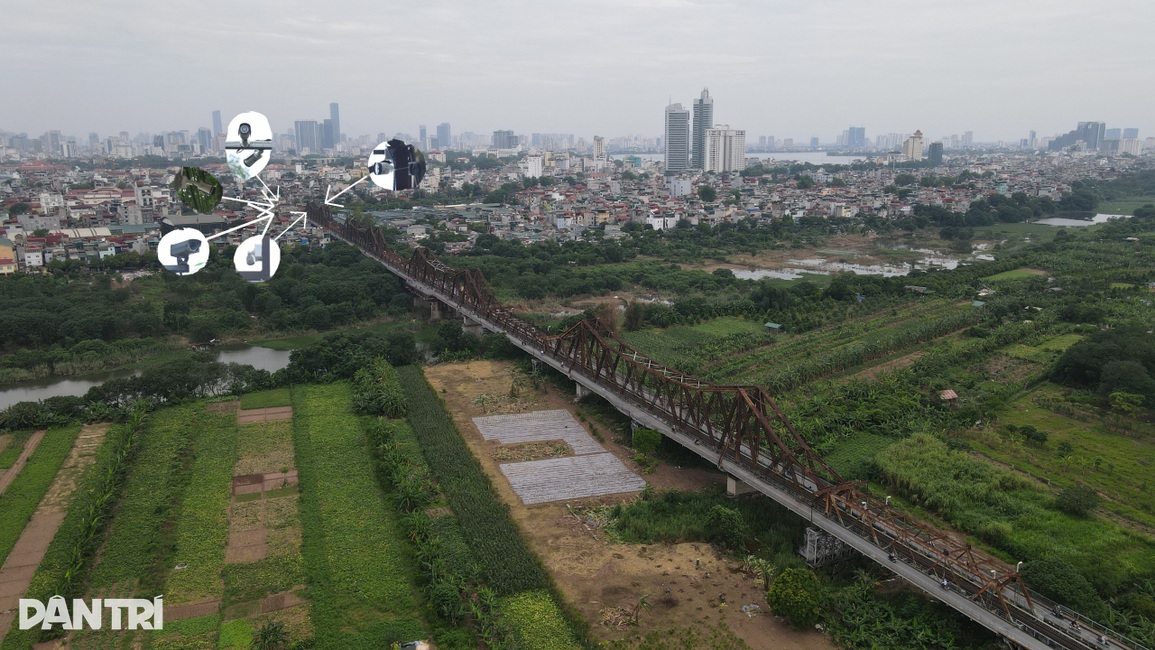 Hà Nội: Điểm mặt 8 camera phạt nguội trên cầu Long Biên - 1 Hà Nội: Điểm mặt 8 camera phạt nguội trên cầu Long Biên - 1