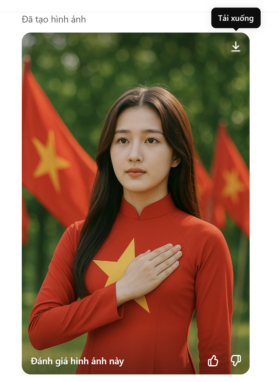 Cách dùng AI tạo hình ảnh hòa cùng không khí ngày Thống nhất đất nước 30/4 - 3 Cách dùng AI tạo hình ảnh hòa cùng không khí ngày Thống nhất đất nước 30/4 - 3