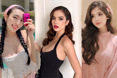 3 "bông hồng lai" Gen Z nổi tiếng với vẻ ngoài xinh đẹp, gợi cảm