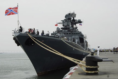 Chùm ảnh: “Đột nhập” tàu săn tàu ngầm của Hải quân Nga