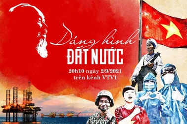 Chương trình "Dáng hình đất nước" truyền hình trực tiếp tối 2/9