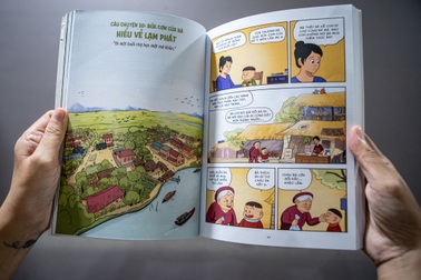 Bức thư thấm tình mẹ trong truyện tranh tài chính "Khéo khôn với tiền"