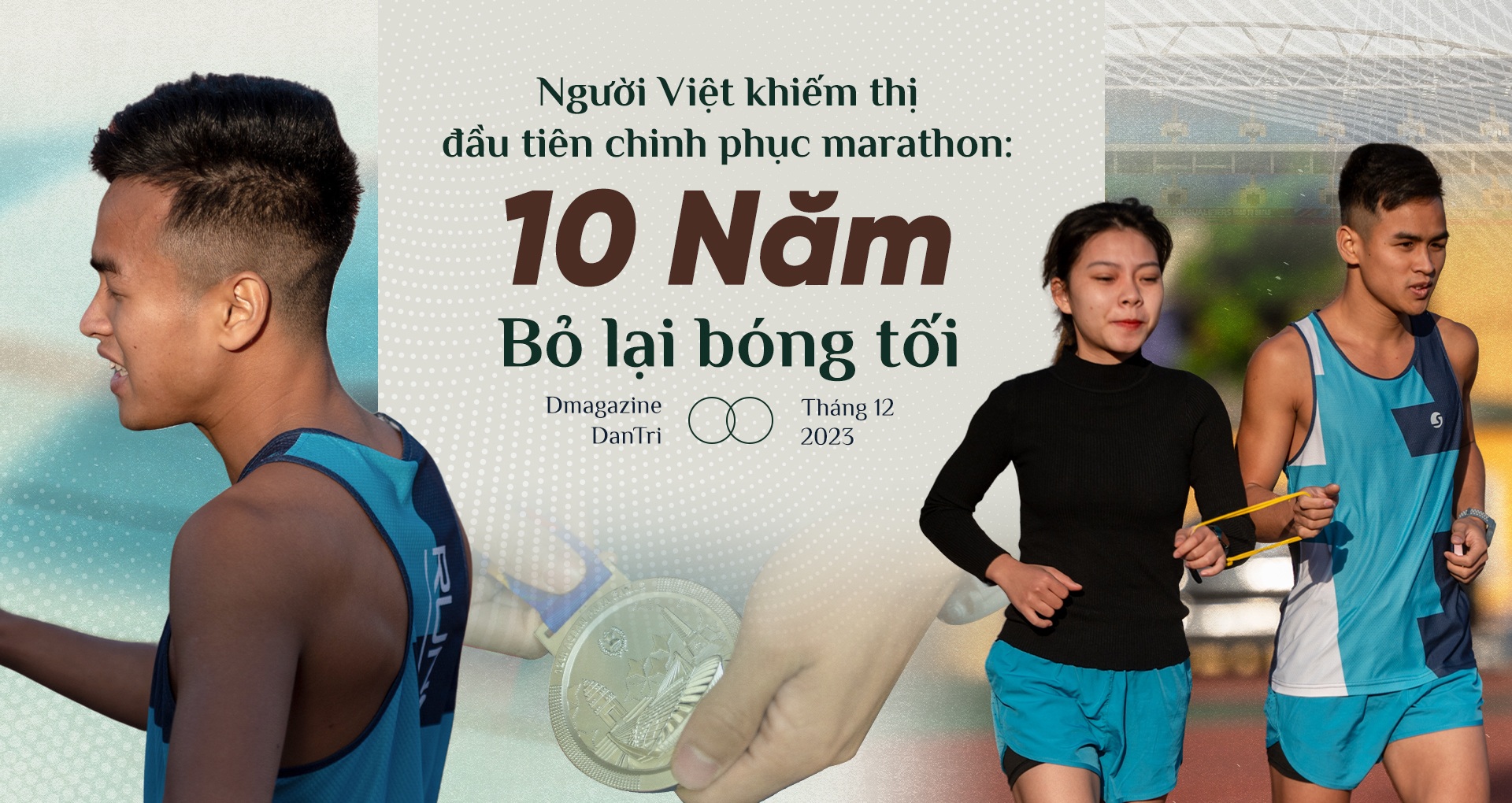 Người Việt khiếm thị đầu tiên chinh phục marathon: 10 năm bỏ lại bóng tối