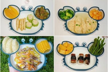 Mẹ bỉm sữa Hà Nội bày trí bữa ăn dặm cho con đẹp như nhà hàng