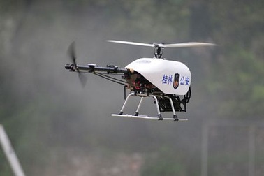 Trung Quốc: Trực thăng tí hon tham gia diễn tập 