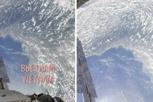 Hình ảnh Việt Nam nhìn từ trạm vũ trụ ISS khiến dân mạng thích thú