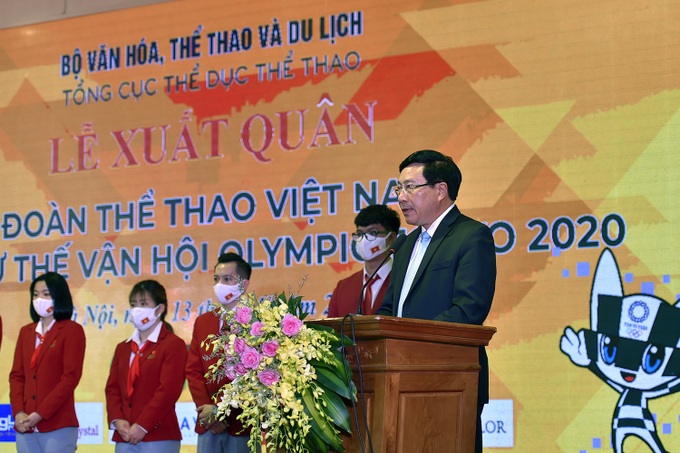 Đoàn Thể thao Việt Nam xuất quân tham dự Olympic Tokyo 2020 - Ảnh 1.