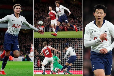Đánh bại Arsenal, Tottenham vào bán kết League Cup