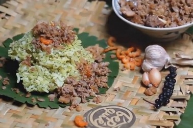 Mát trời làm ngay thịt chưng mắm tép đã ngon lại còn đưa cơm