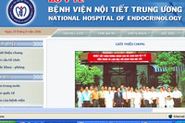 Ra mắt website về các bệnh nội tiết nguy hiểm