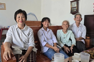 Mái ấm vững chãi và nụ cười rạng rỡ của gia đình chị Trần Thị Ý