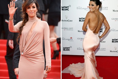 Những chiếc váy tuyệt đẹp của Eva Longoria tại Cannes 