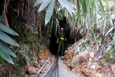 Sập hầm khai thác, một phu vàng tử nạn