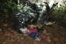 Phát hiện thi thể nam thanh niên bị đốt cháy bên cạnh xe máy