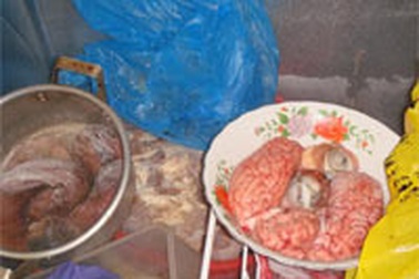 Tạm giữ 4 đối tượng tổ chức nấu cao hổ