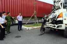 Ô tô tải húc xe khách 3 người chết: Tài xế vi phạm nồng độ cồn