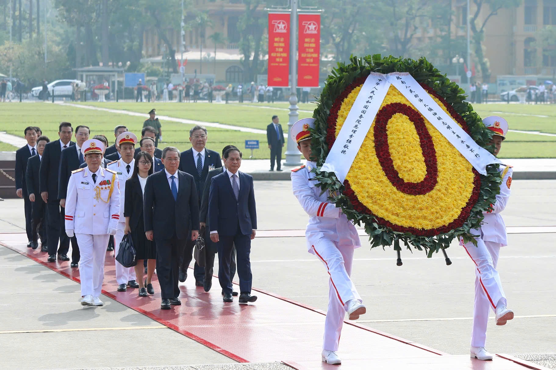 Thủ tướng Phạm Minh Chính chủ trì lễ đón Thủ tướng Trung Quốc Lý Cường - 3