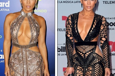 Jennifer Lopez diện váy hở tứ bề trên thảm đỏ