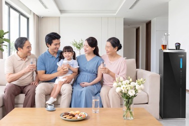 Chọn máy lọc nước phù hợp cho gia đình đông thành viên, đa thế hệ