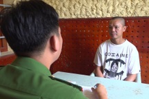 Bắt tạm giam đối tượng dùng dao Thái Lan rạch mặt phụ nữ