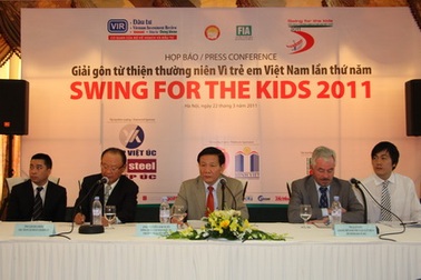 Công bố giải Golf Swing for the Kids lần thứ 5