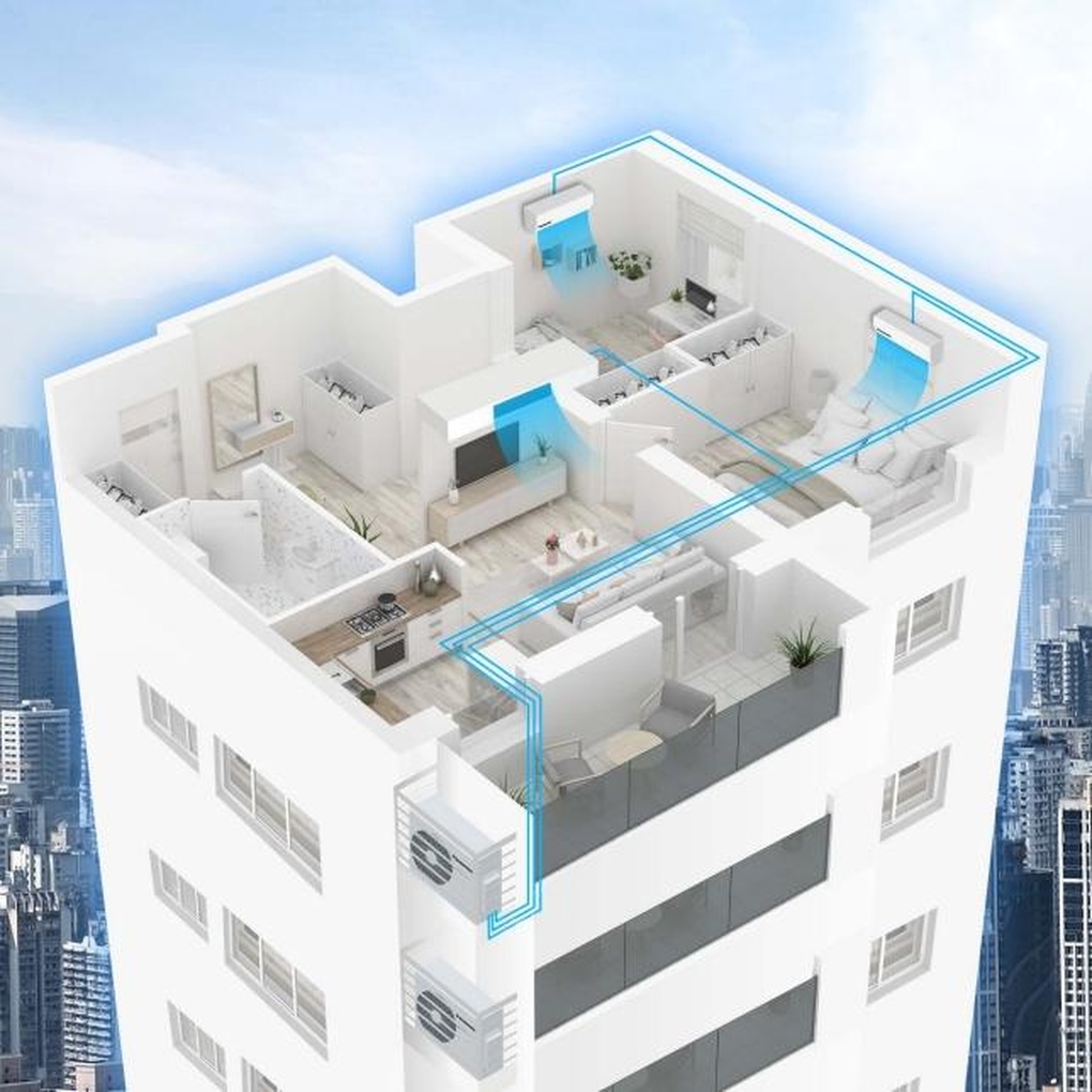 Kiến trúc sư Lê Anh Tuấn tư vấn điều hòa giúp tiết kiệm không gian - 3 Kiến trúc sư Lê Anh Tuấn tư vấn điều hòa giúp tiết kiệm không gian - 3